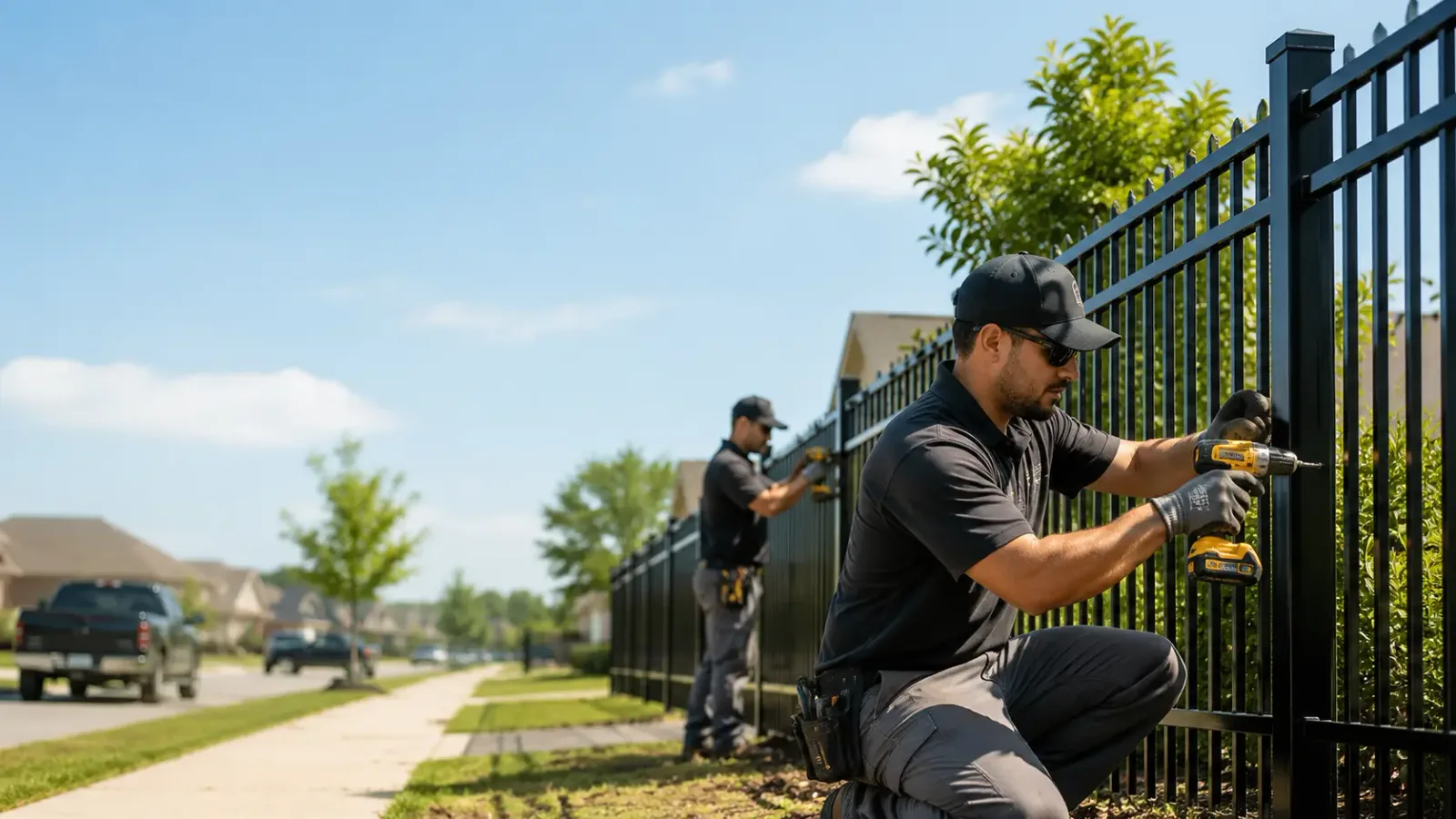 Metal Fence Installation in Pall Mall, TN